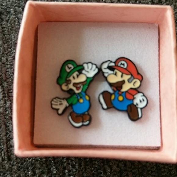 Mario and Luigi earrings - Picture 2 of 6